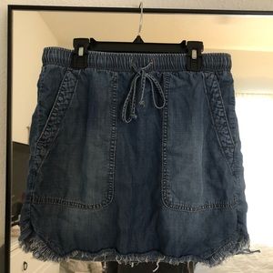 Cloth & Stone Denim Skirt